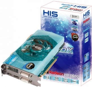 His Radeon 6850 iceqx turbo