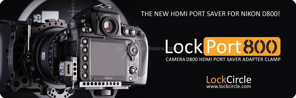 LockCircle presenta lockport 800, hdmi al sicuro sulla nikon d800 
