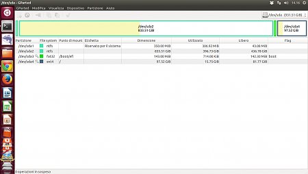 Clicca sull'immagine per ingrandirla

Nome:   Schermata gParted.jpg
Visite: 198
Dimensione:   56.8 KB
ID: 15076