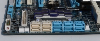 Intel Core i7 870 on Gigabyte P55-UD6 4. Espandibilità e componenti integrate 7