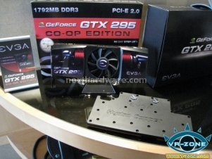 EVGA mostra le sue mainboard  P55 e una single-PCB GTX 295 [Computex 09]  3