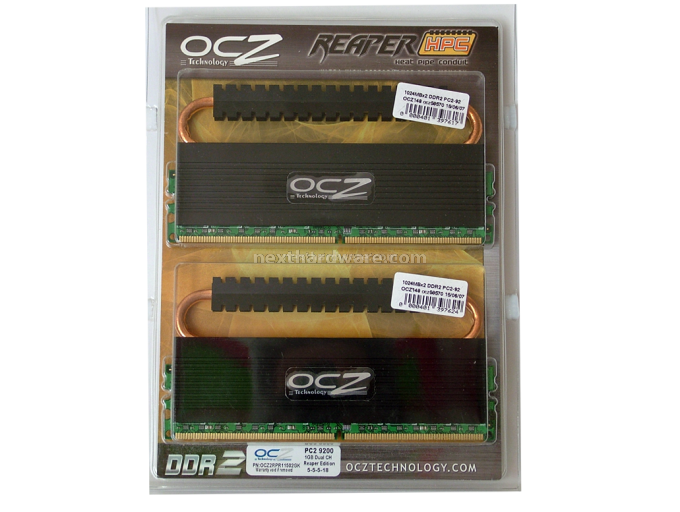 OCZ DDR2 PC-9200 Reaper HPC Edition Presentazione delle memorie 1