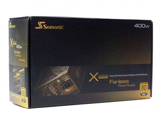 Seasonic X-400 Fanless 1. Box & Specifiche Tecniche 1