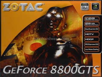 Zotac 8800 512 GTS G92 3. Confezione e bundle 1