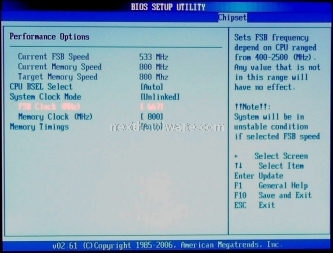 Zotac ION ITX - ATOM N330 4. BIOS e Overclock 4