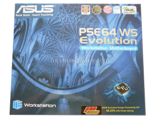 ASUS P5E64 WS Evolution: l'evoluzione della specie 1- Confezione e dotazione 1