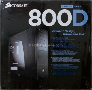 Corsair OBSIDIAN 800D - Anteprima Italiana 1.Packaging e Bundle 1