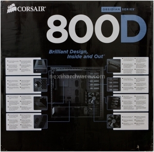 Corsair OBSIDIAN 800D - Anteprima Italiana 1.Packaging e Bundle 2