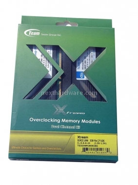 Team Group Xtreem TXD32048M1866HC8DC  DDR3 1866Mhz CL8 1- Presentazione delle memorie 1