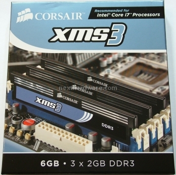 Corsair XMS3 3x2GB TR3X6G1600C7 2. Presentazione delle memorie 1