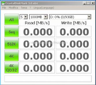 Mach Xtreme MX-DS 100GB 11. Test: Crystal Disk Mark 3.0 1