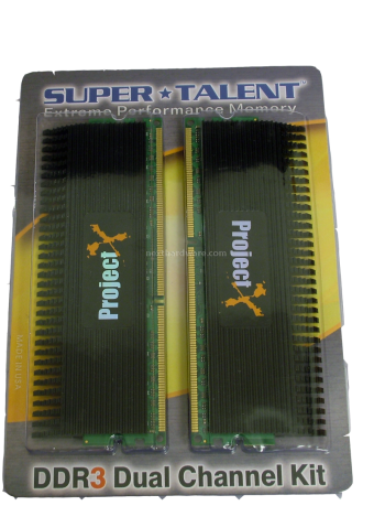 Comparativa kit DDR3 2x2GB 4. Supertalent ProjectX W1800UX4GP 1