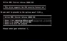 Patriot Inferno 100GB 4. Firmware - TRIM - Secure Erase 9