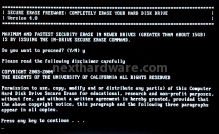 Patriot Inferno 100GB 4. Firmware - TRIM - Secure Erase 4