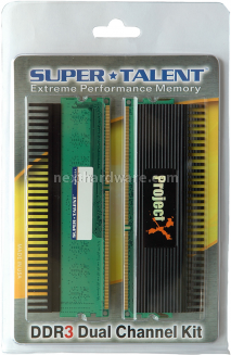 DDR3 SuperTalent ProjectX 1800 7-7-7-21 2 - Presentazione delle memorie 1