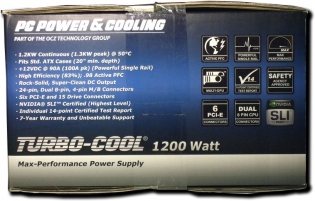 Pc Power&Cooling TURBO-COOL 1200w 2. Box & Specifiche Tecniche 3