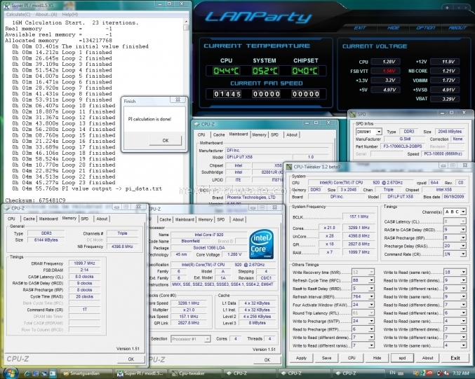 G.SKILL 3x2GB Perfect Storm 2133 6. Test delle memorie - overclock 4