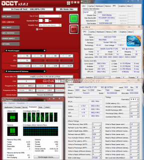 OCZ PC3 12800 DDR3 Triple Channel Platinum 4. Test delle memorie - stabilità 3