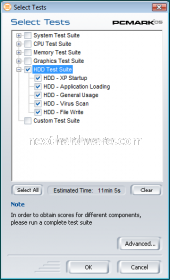 Western Digital Velociraptor 150 Gbyte 7. Test: PcMark05 1