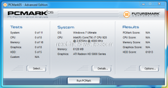 OCZ Vertex Limited Edition 100 GB 13. Test: PCMark 05 & PCMark Vantage 3