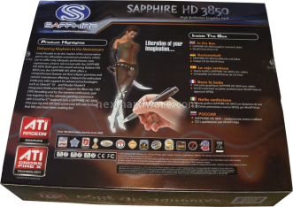 Sapphire HD3850 1 GB - Anteprima 3. Confezione e bundle 2