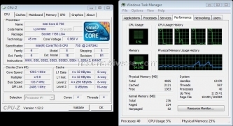 Intel Core i5 750 on MSI P55-GD80 3. Turbo Mode 1