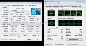 Intel Core i5 750 on MSI P55-GD80 3. Turbo Mode 2