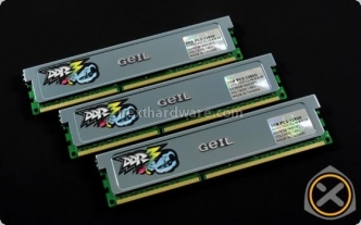 Testati 5 kit triple channel DDR3-1600 2