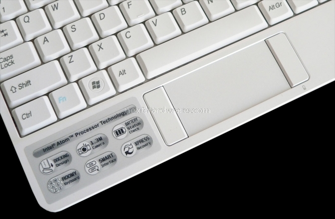 Gigabyte Booktop M1022G 3. Tastiera e TouchPad 2