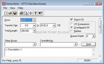 Patriot Inferno 100GB 12. Test: Atto Disk v2.46 1