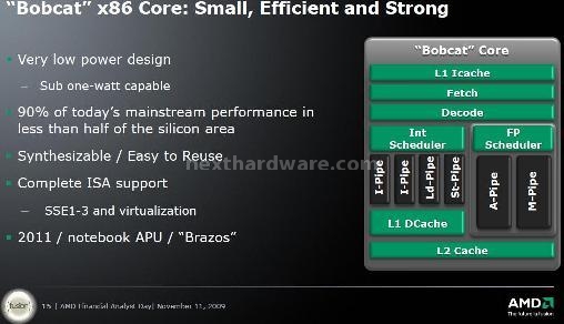 AMD Bobcat: cpu a basso consumo 1