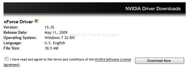 NVIDIA WHQL-Certified nForce Drivers per Windows 7 1