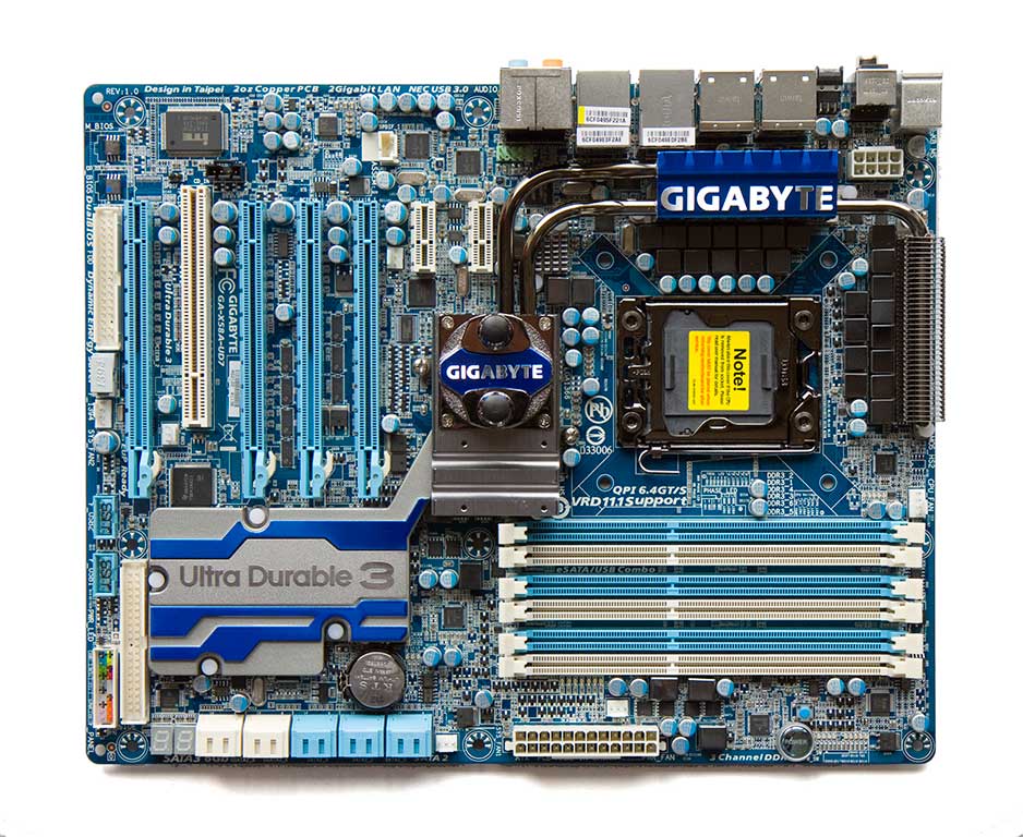 Материнская плата gigabyte x58a подключение кулеров