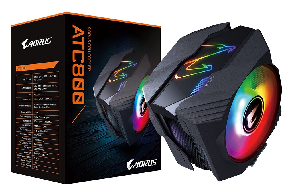 Кулер gigabyte atc800 aorus обзор