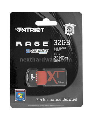 Patriot Memory Xporter Rage 32GB 1. Xporter Rage 32GB 1