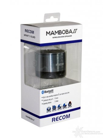 Recom Mambobass Bluetooth Mini Speaker 1. Packaging & Bundle 1