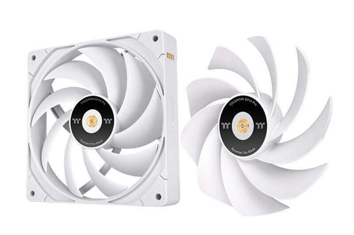 Thermaltake rilascia le TOUGHFAN EX12/14 Pro White 1