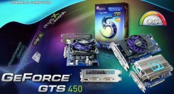 Sparkle presenta tre diverse GeForce GTS 450 1