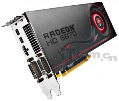 Prime foto della AMD Radeon HD 6870 1
