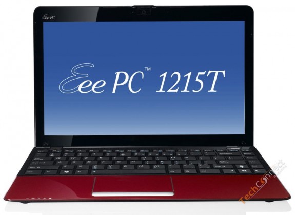 Asus eee pc 1215t не включается