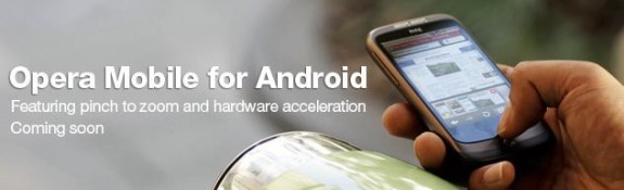 Opera Mobile in arrivo anche per Android 1