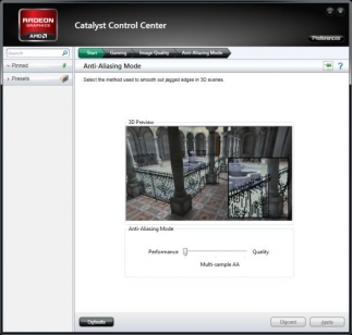 Nuova interfaccia grafica per il Catalyst Control Center di AMD 4
