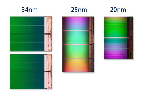 Intel e Micron annunciano la produzione delle prime NAND Flash a 20nm 2
