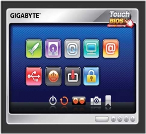 Gigabyte mostra le prime immagini di un BIOS personalizzato per sistemi touchscreen 1