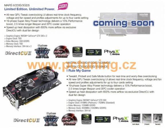 Asus Mars II e Matrix GTX 580 in mostra al Computex 1