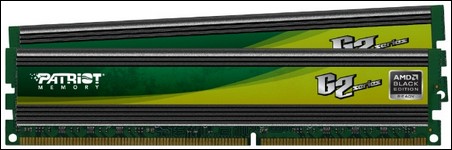 Patriot Memory lancia le DDR3 G2 AMD Edition 1