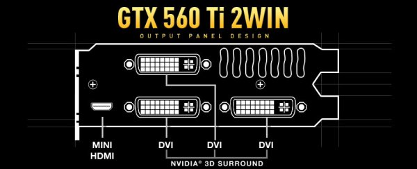 EVGA annuncia la GTX 560 Ti 2Win    3