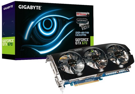 GIGABYTE lancia la GeForce GTX 670 WindForce 3X  1