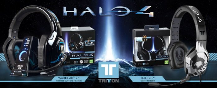 Tritton: cuffie Entry & Top Level brandizzate Halo 4