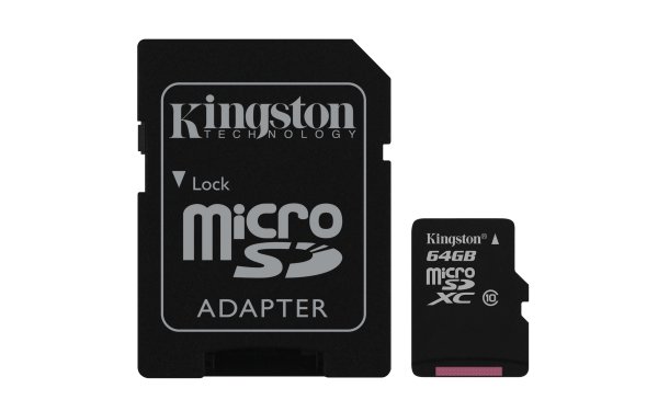 Kingston presenta la microSDXC 64GB Classe 10  1